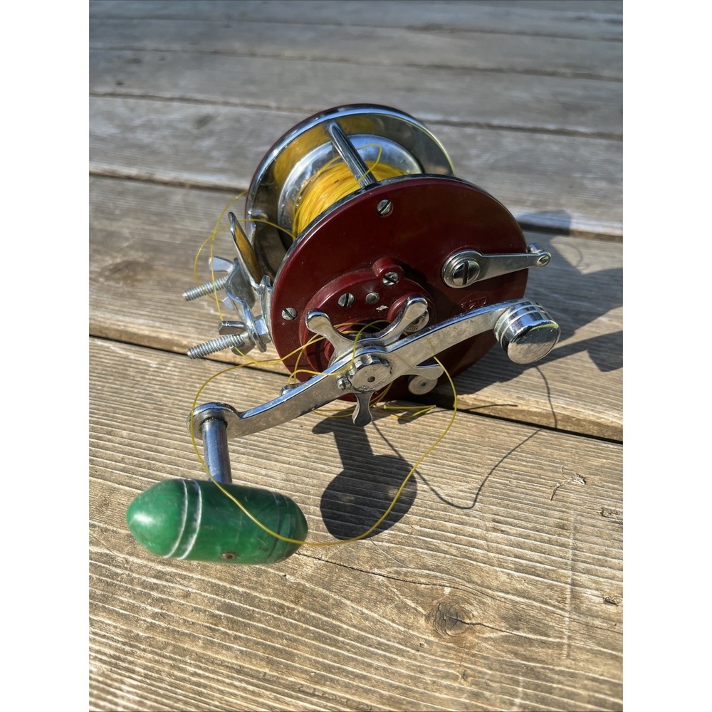 Vintage Penn Peer No. 309 Level Wind Saltwater Reel Tested Working